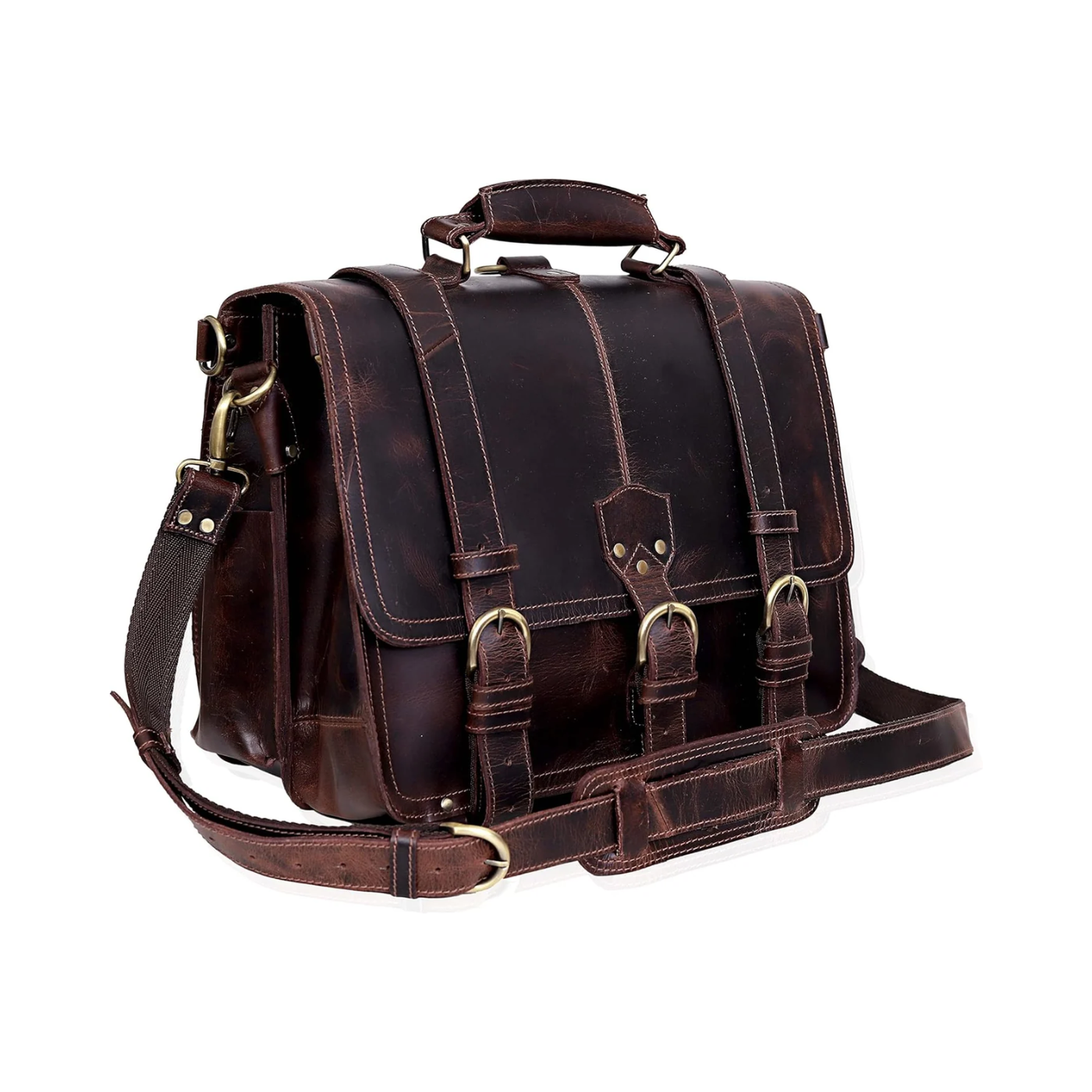 Weston Heritage Leather Messenger Bag