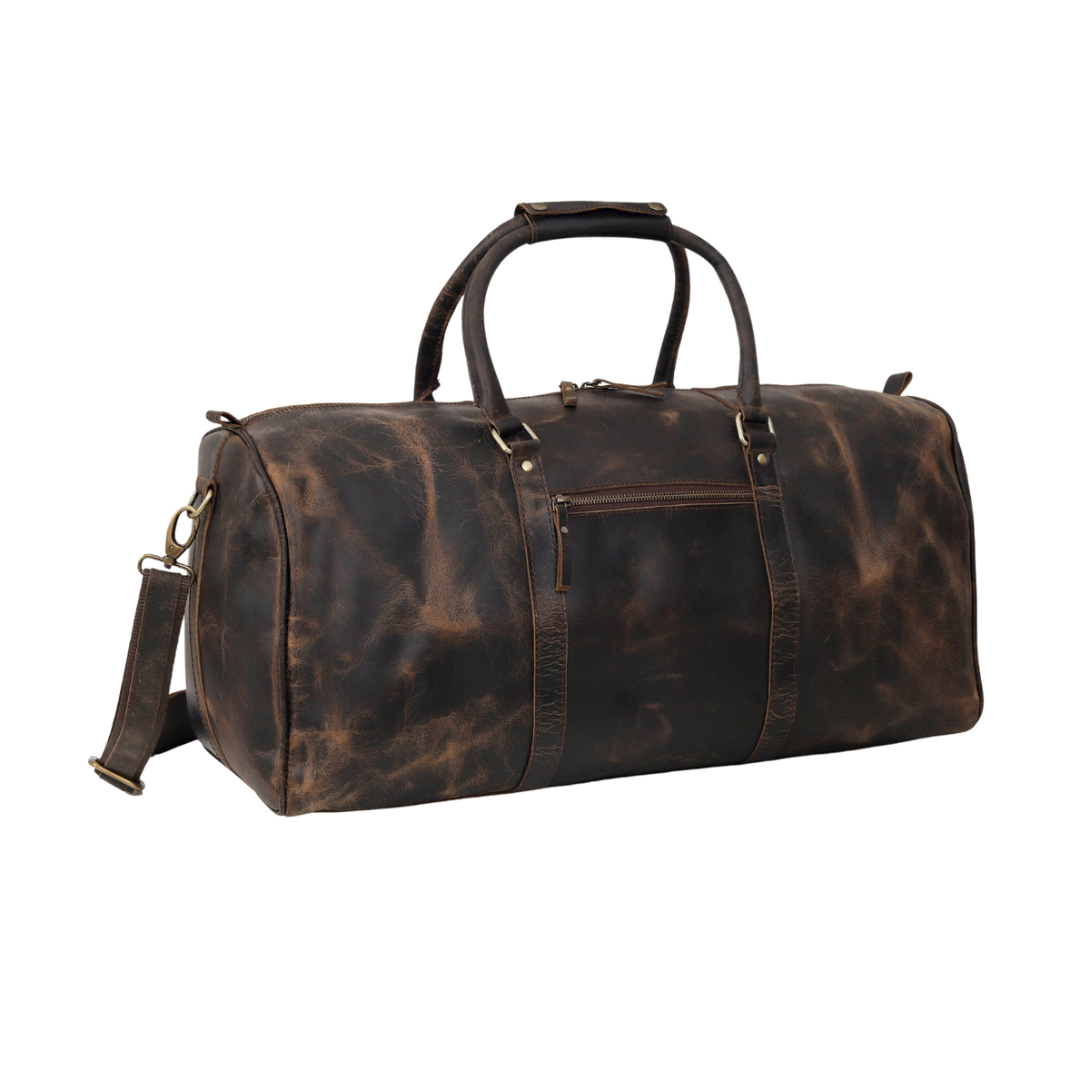 Jason Leather Duffle Bag for Men