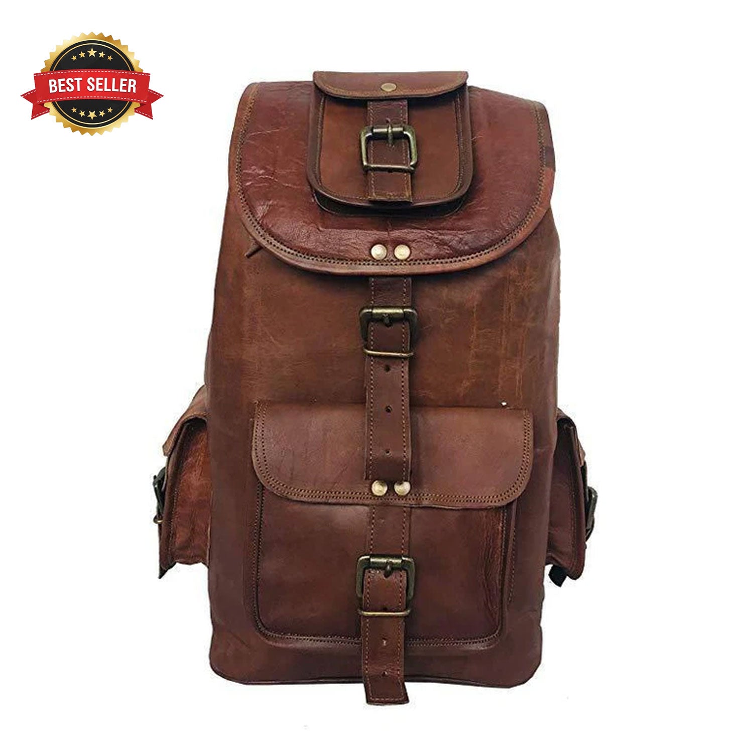 Artisan Leather Backpack for Men