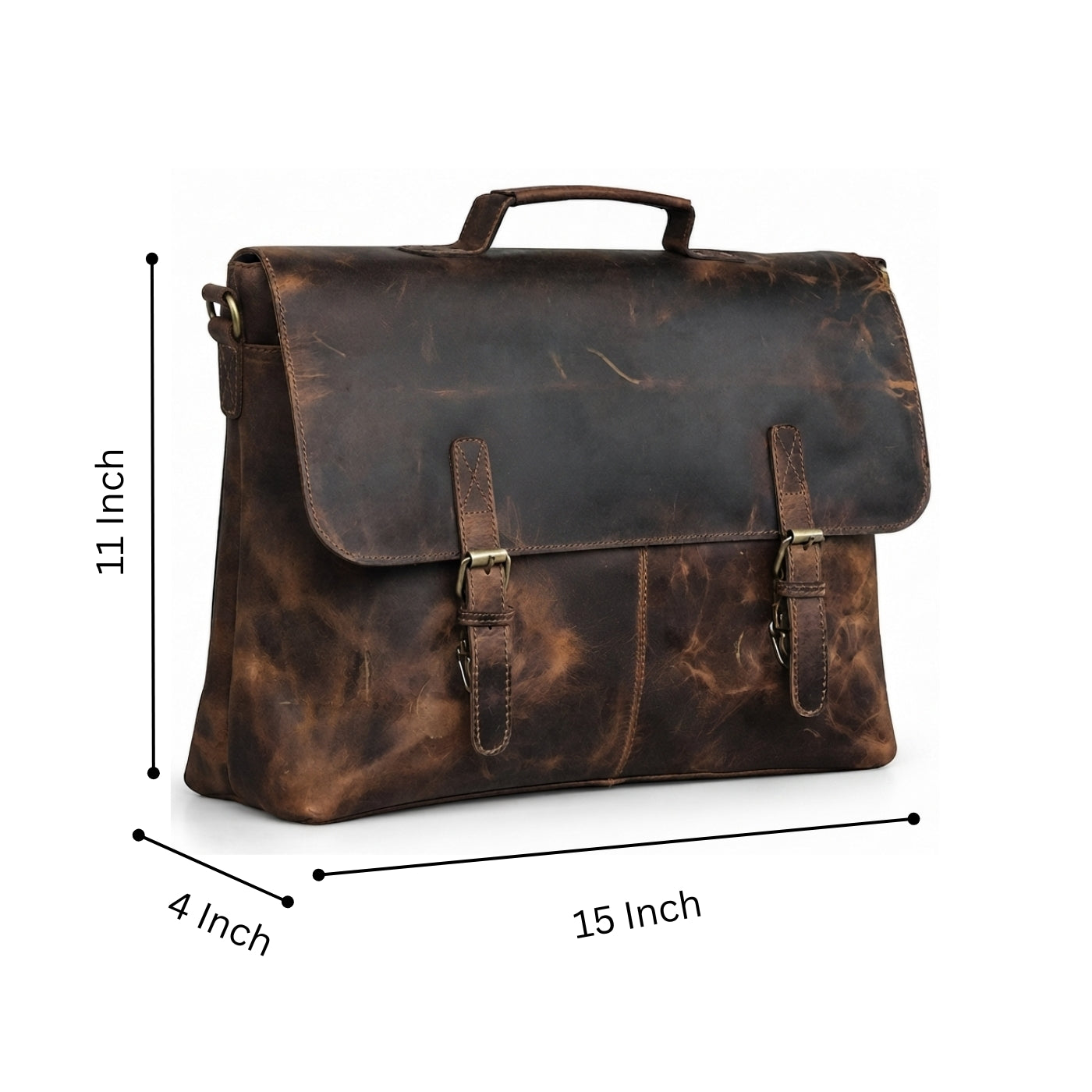 Easton Leather Messenger Bag