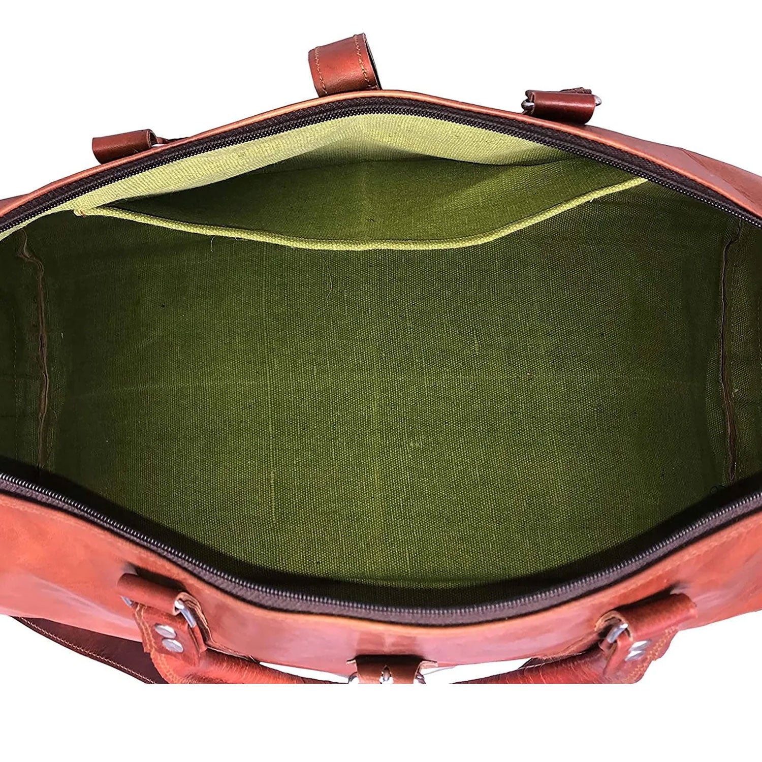 Iconic Full Grain Leather Duffel Bag