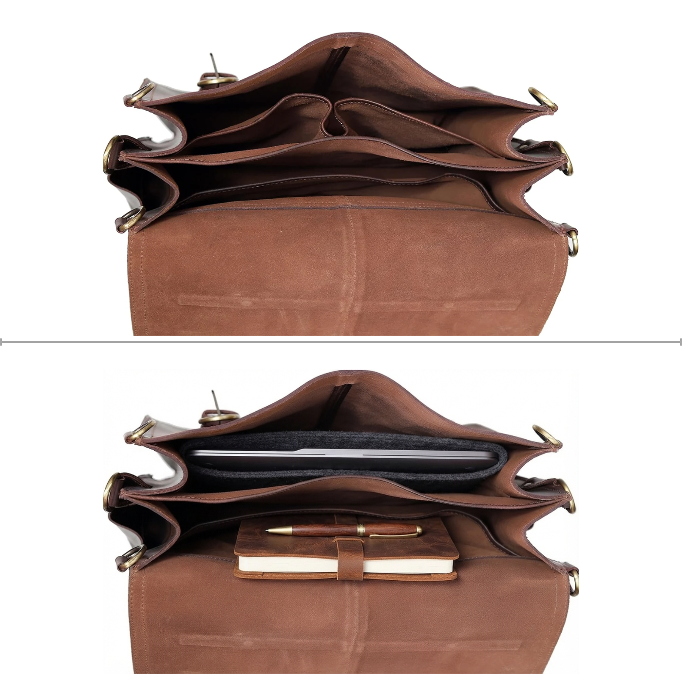 Weston Heritage Leather Messenger Bag