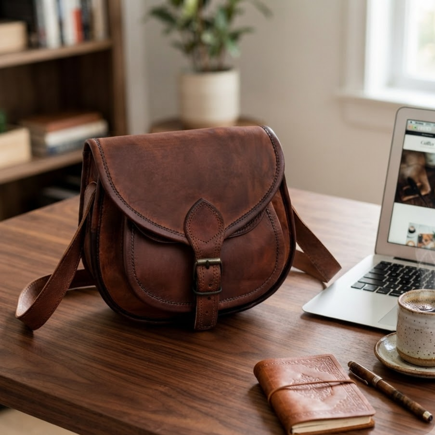Georgia Leather Crossbody Bag