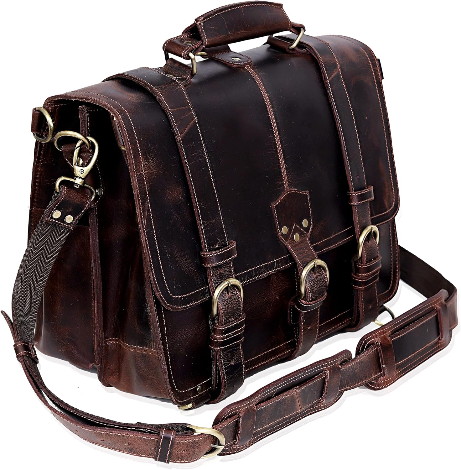 Weston Heritage Leather Messenger Bag