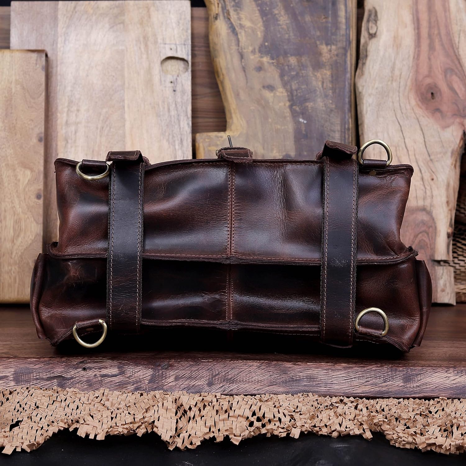 Weston Heritage Leather Messenger Bag