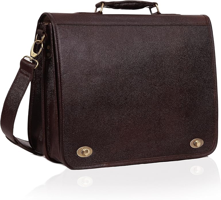 Langston Leather Laptop Messenger Bag