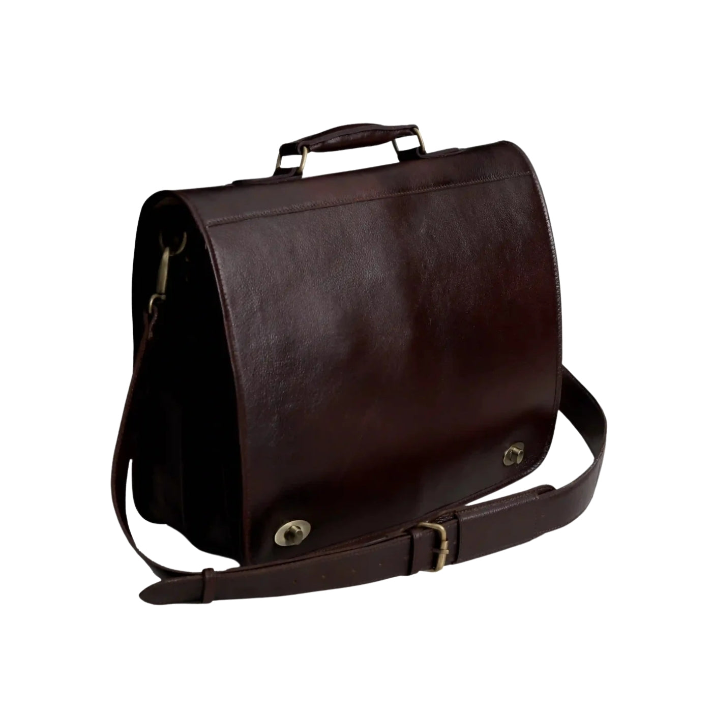 Langston Leather Laptop Messenger Bag