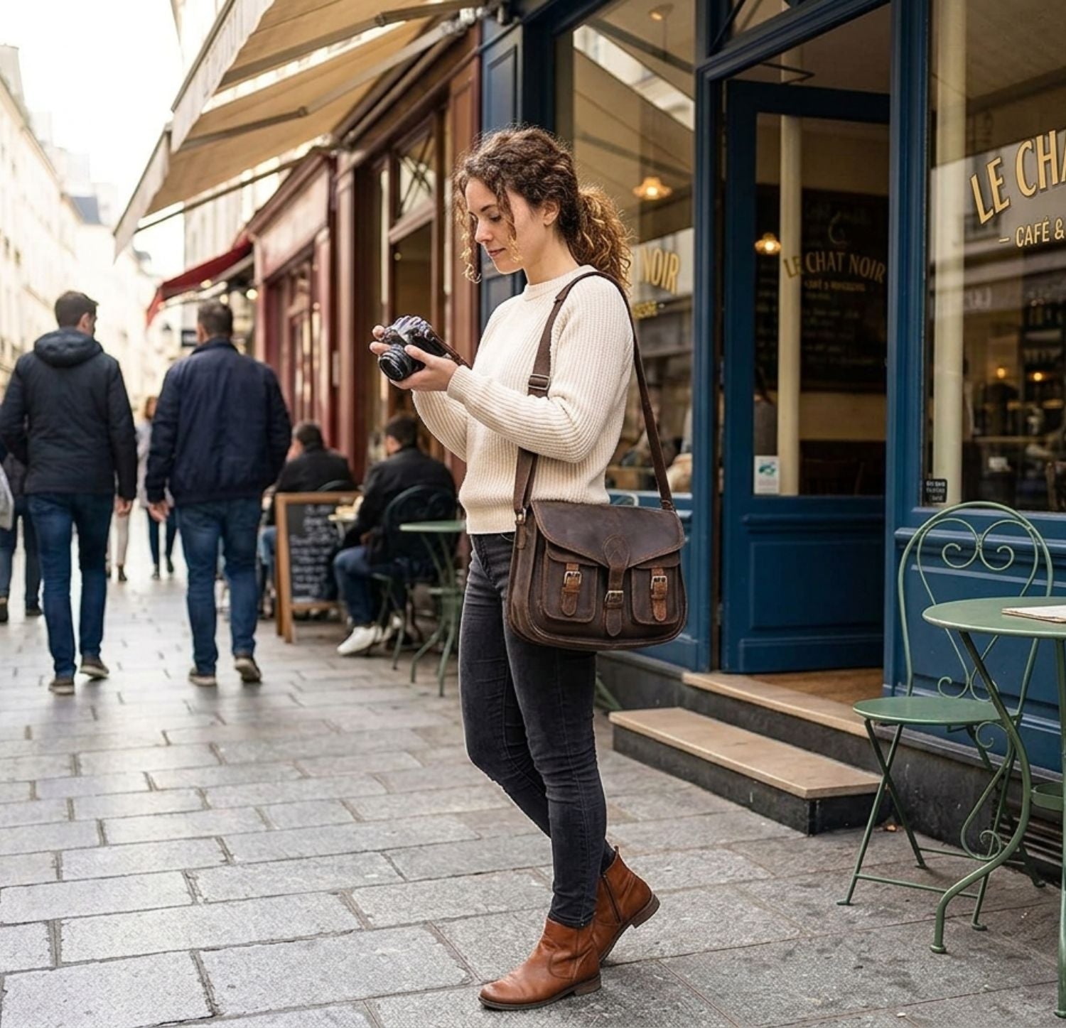 Georgia Leather Crossbody Bag