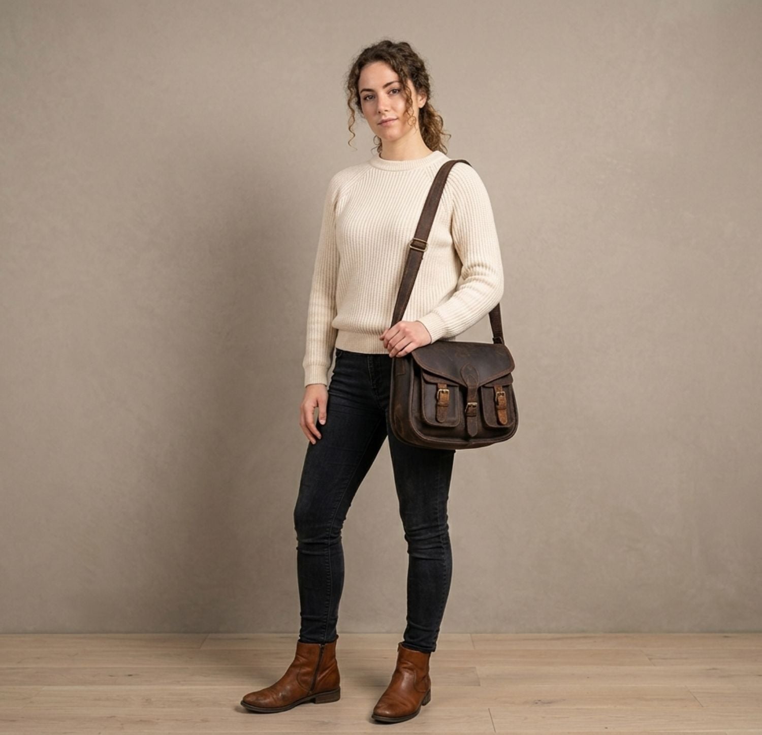 Georgia Leather Crossbody Bag