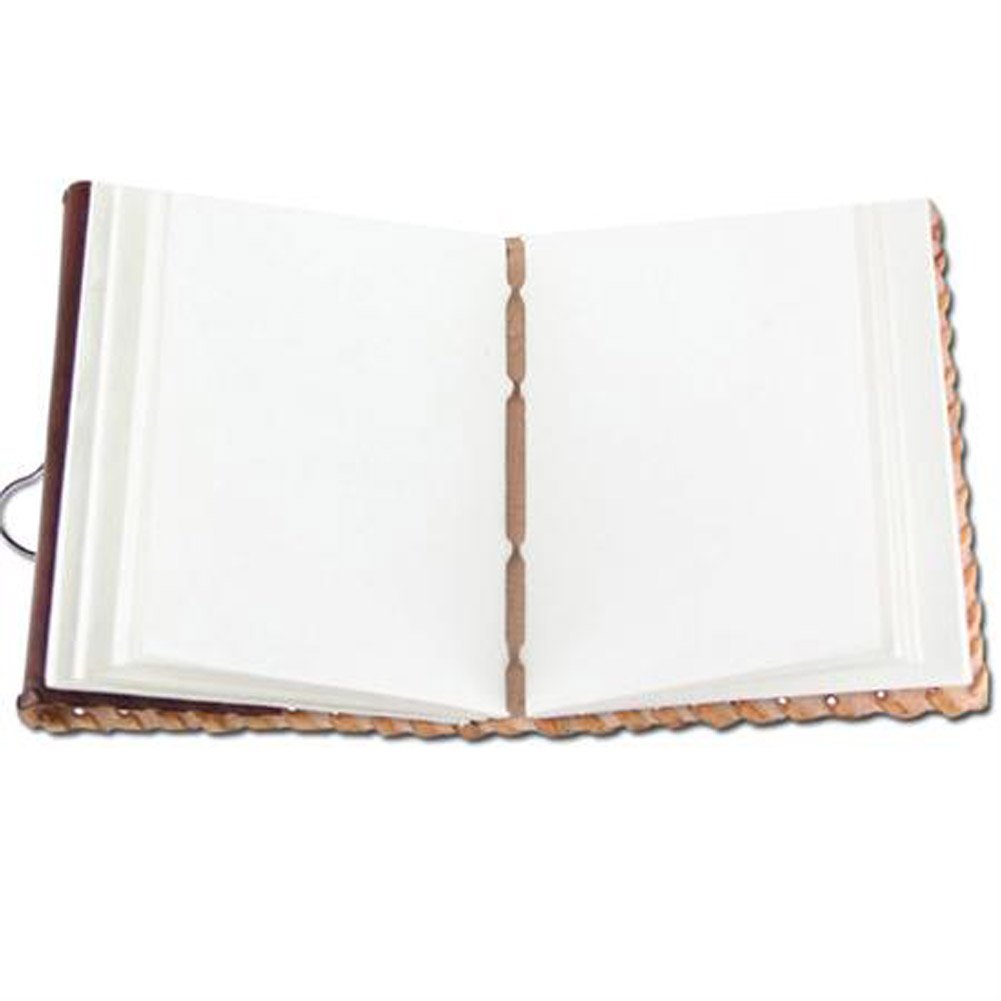 Medieval Renaissance Handmade Leather Diary Journal Thought Book by Cuerobags - cuerobags