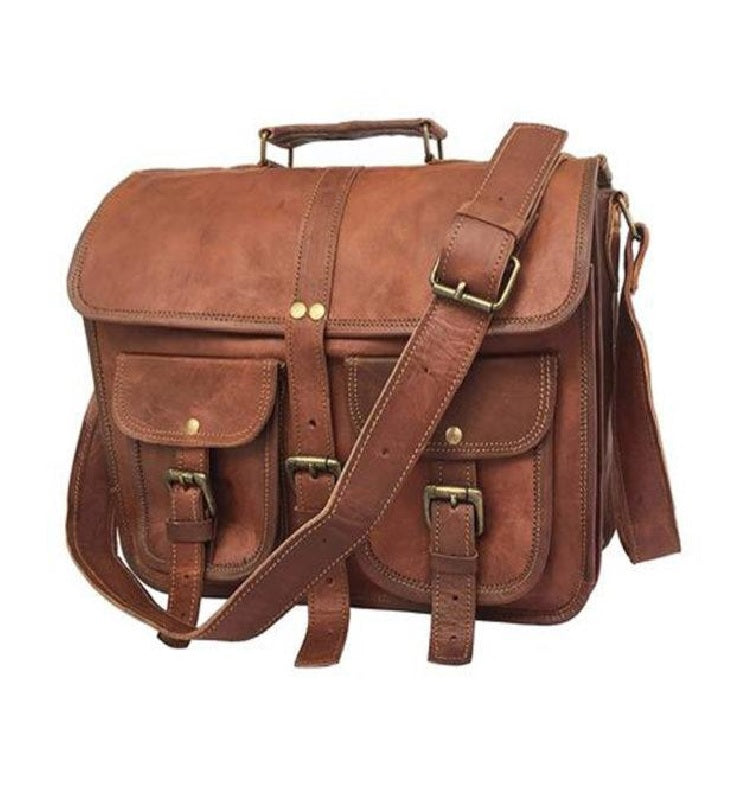 15 Inch Leather Music Case  The Leather Satchel Co. – The Leather