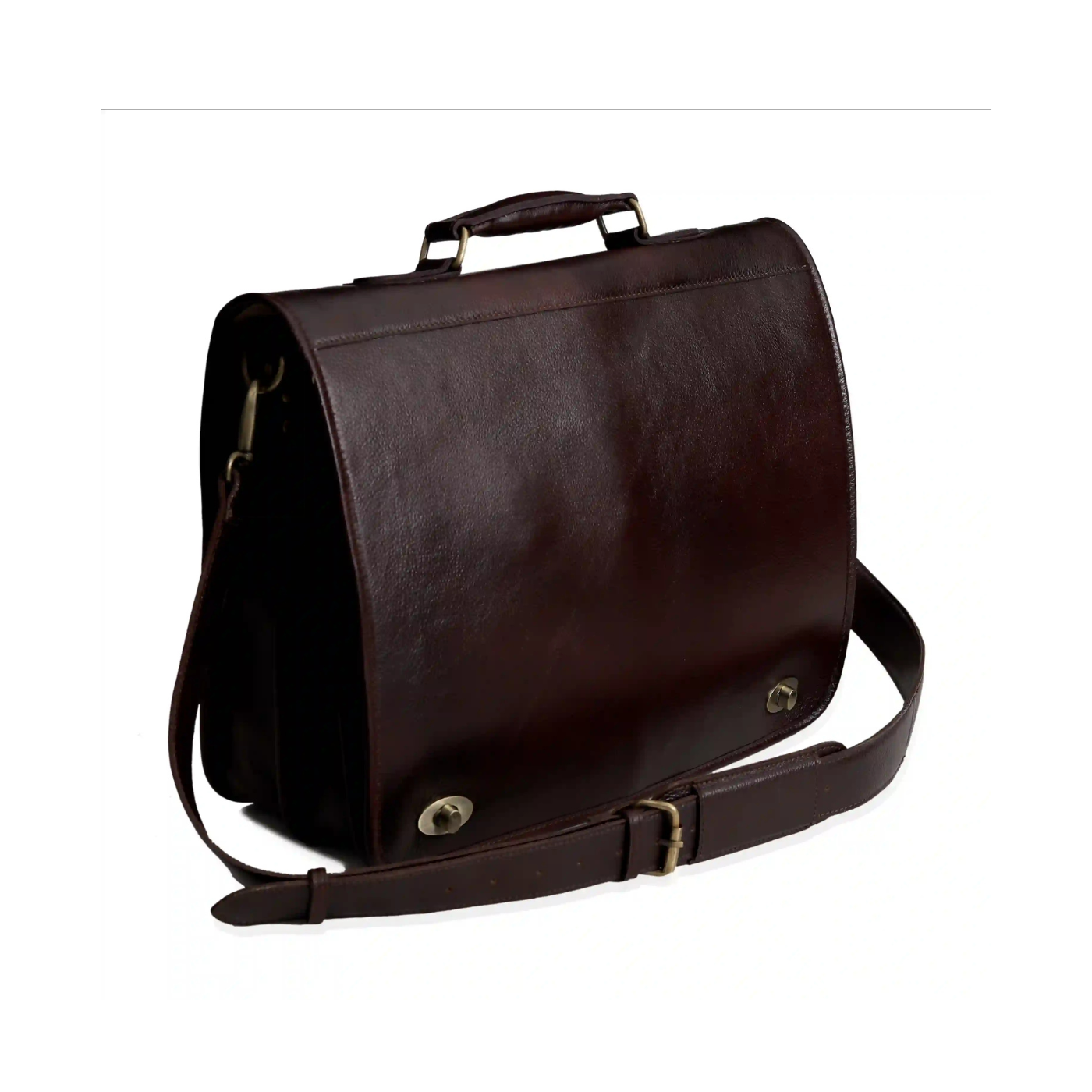 Langston Leather Laptop Messenger Bag