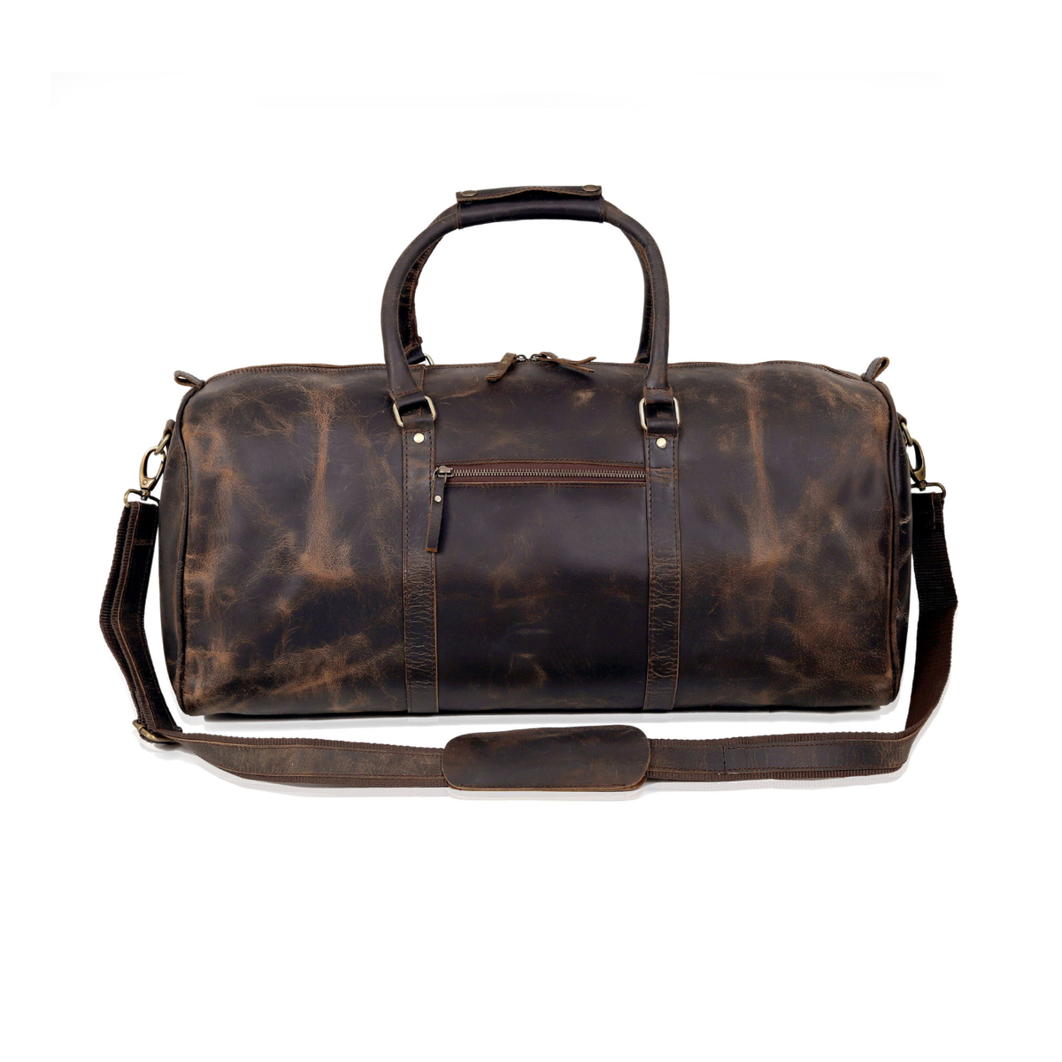 Jason Leather Duffle Bag for Men