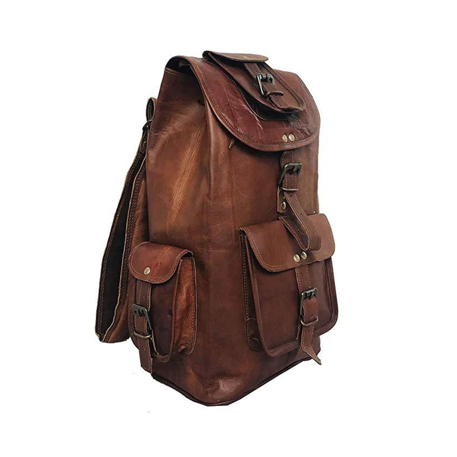 Artisan Leather Backpack for Men