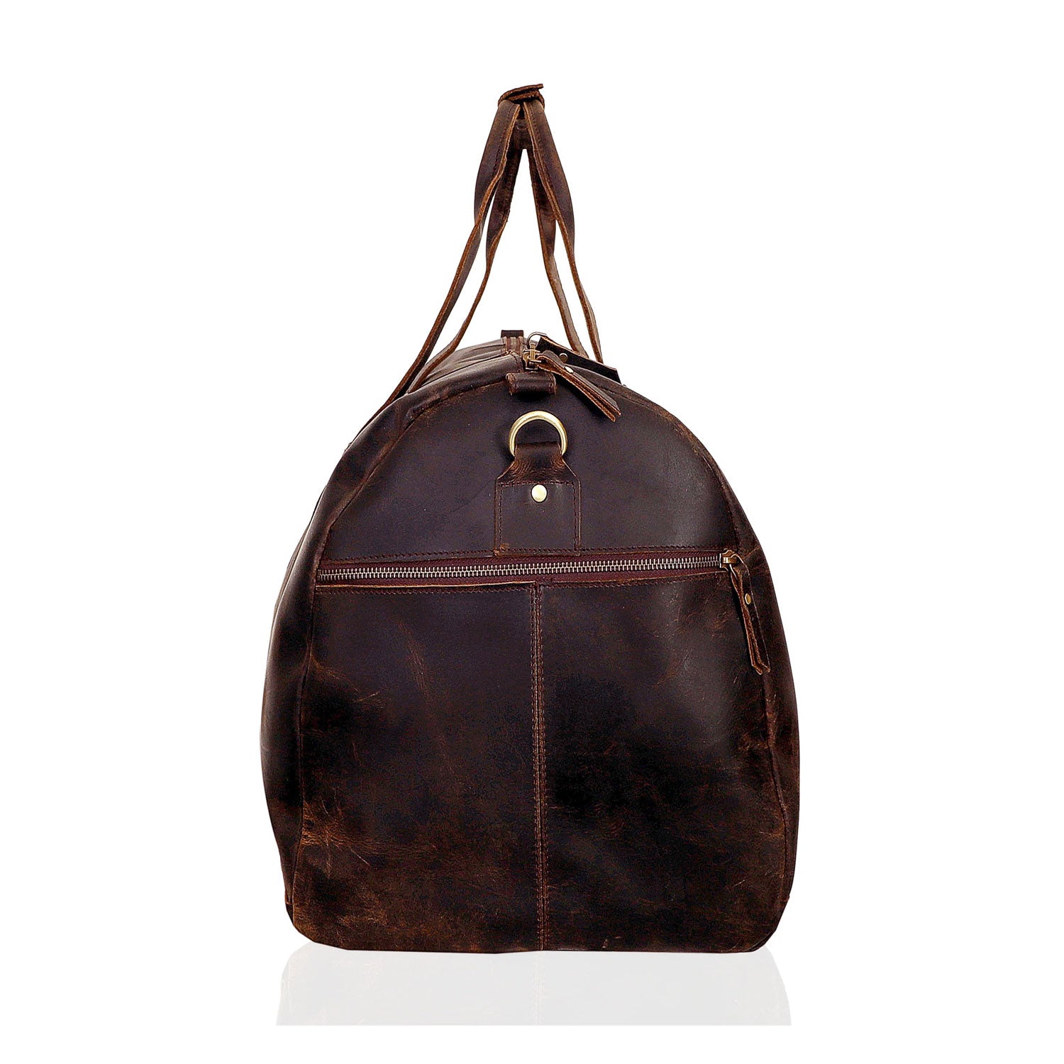 The Endre Weekender Leather Travel Bag