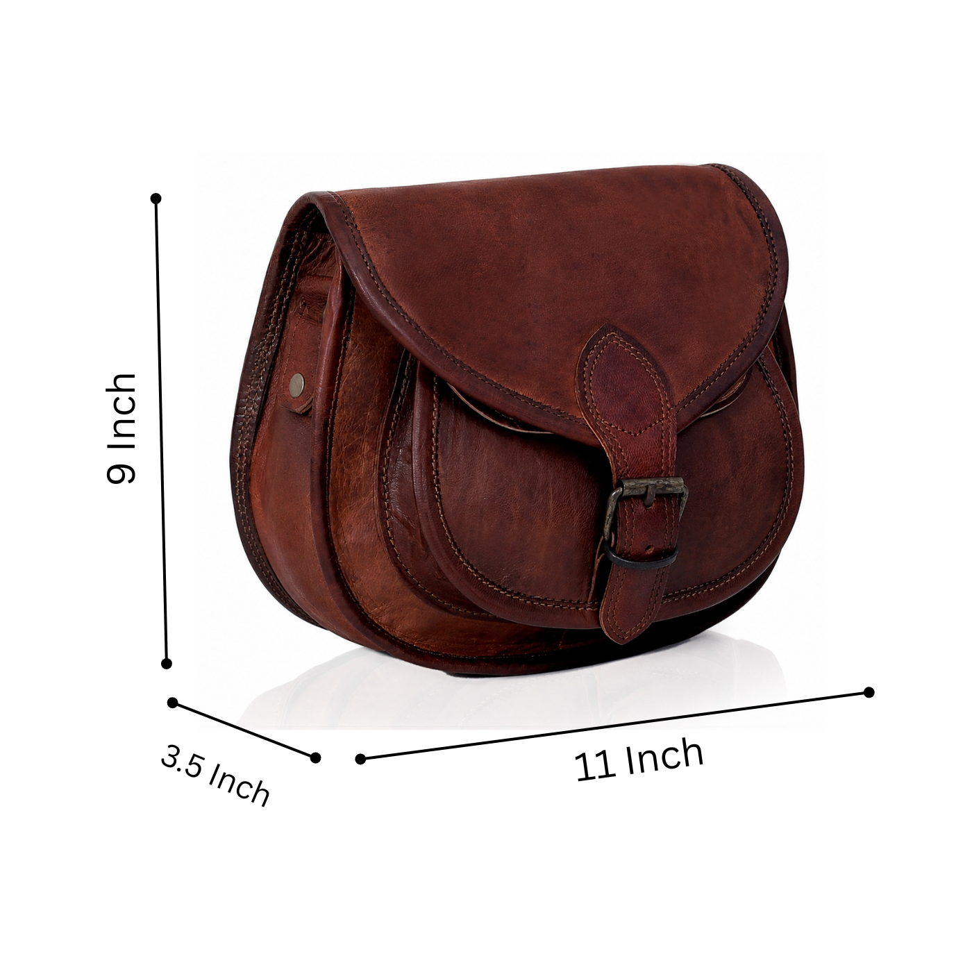 Georgia Leather Crossbody Bag