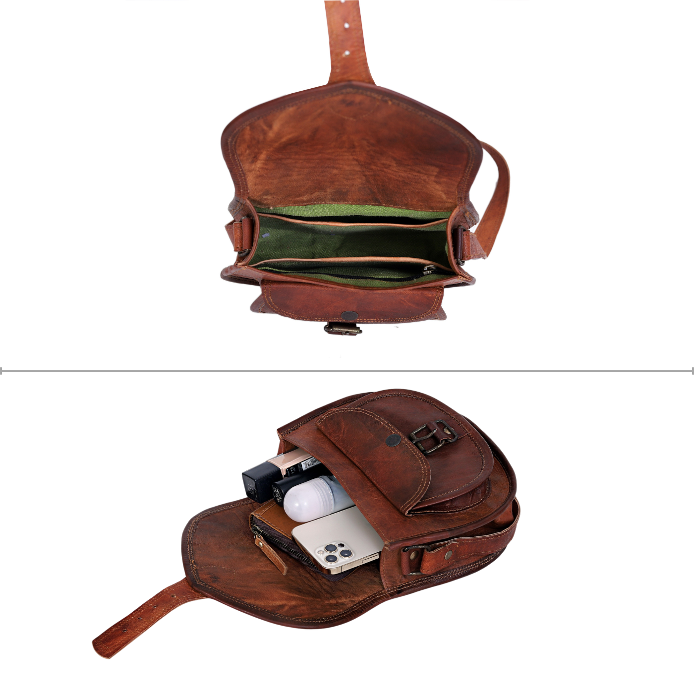 Georgia Leather Crossbody Bag