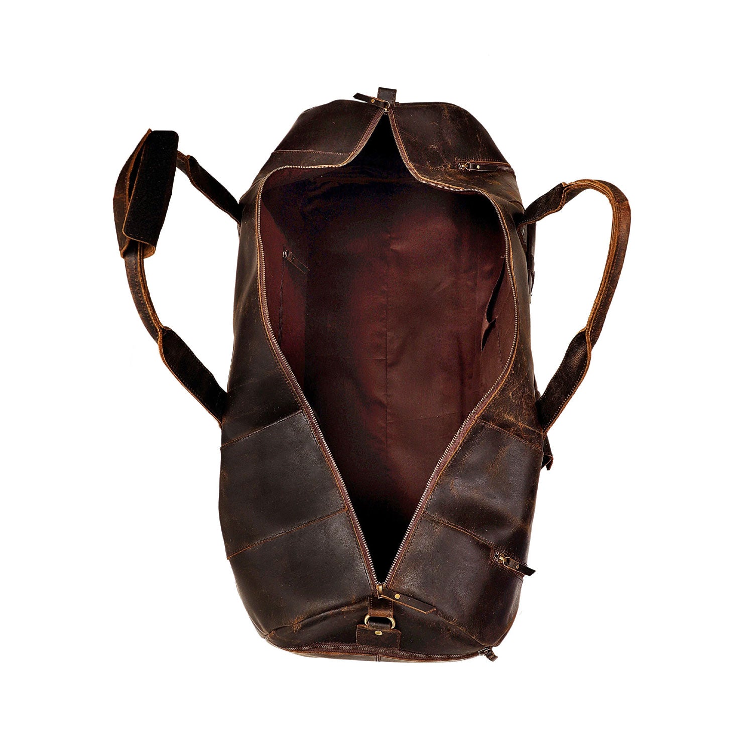 The Endre Weekender Leather Travel Bag