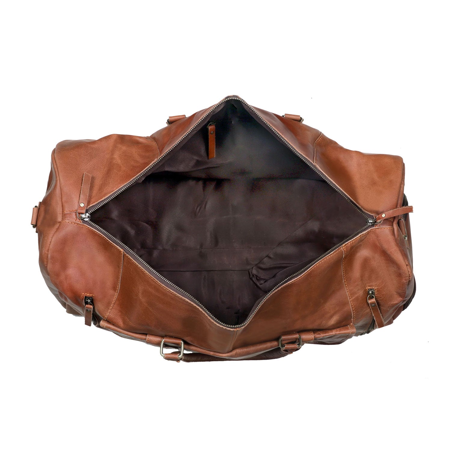 Henry Leather Shoe Duffle Bag for Men – Tan