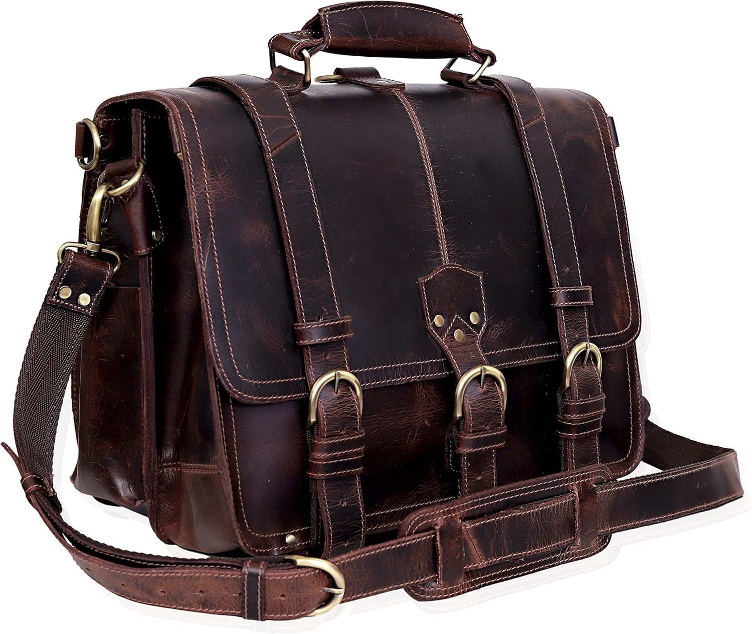 Weston Heritage Leather Messenger Bag