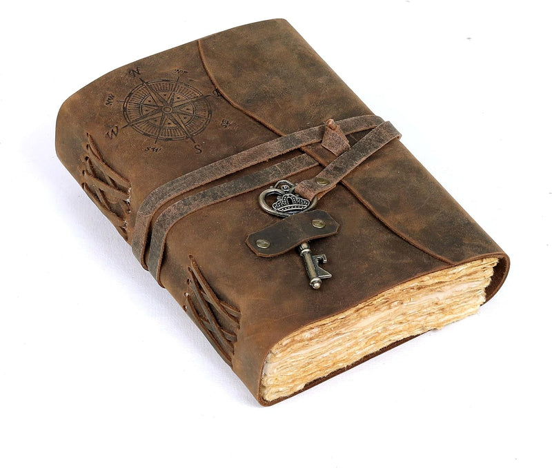 Combo of Leather journal and canvas bags
