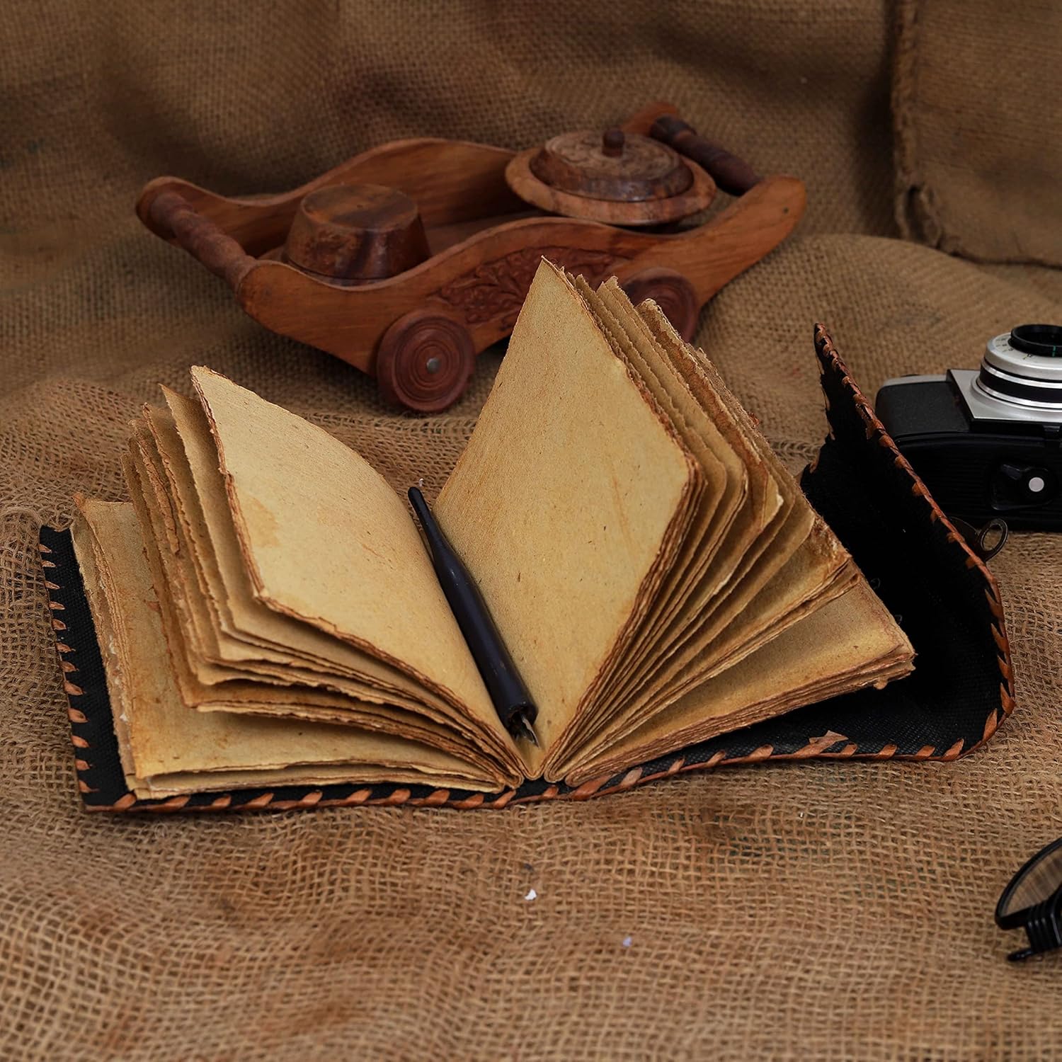 Hocus Pocus Book of Spells Gifts Halloween Leather Journal Writing Book Of shadow Best Christmas Gifts For Men And Women