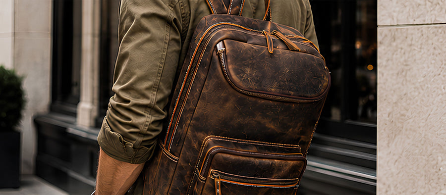 Leather Travel Backpacks
