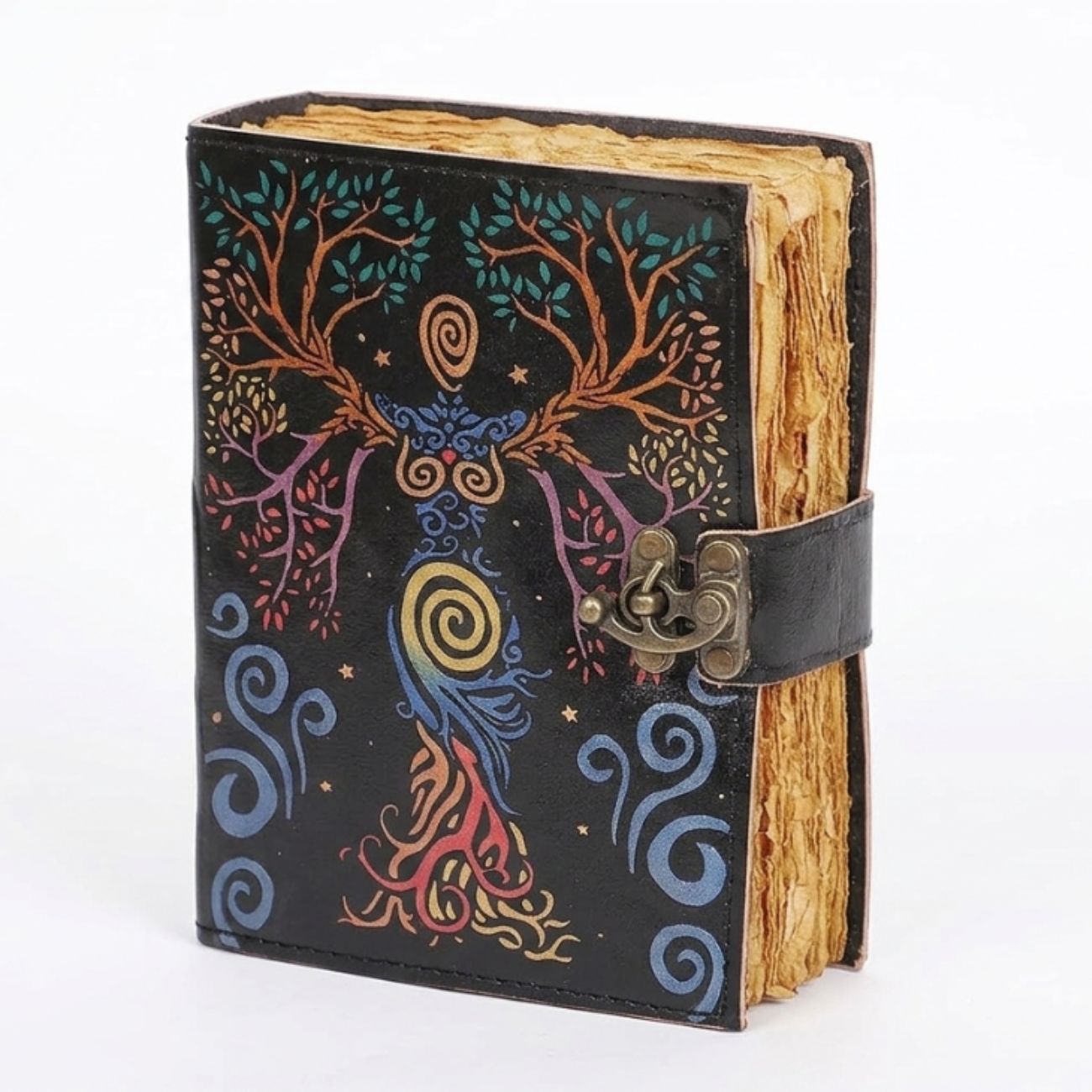 Luna Mother Earth Leather Spell Book