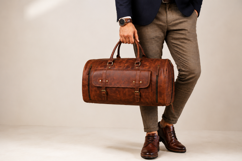 Leather Duffle Bags