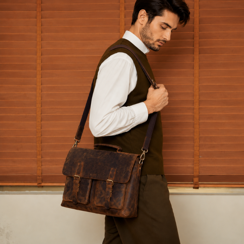 Leather Messenger Bags