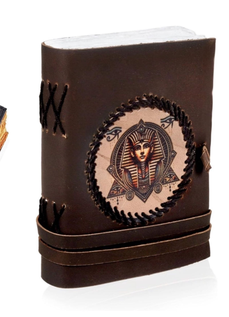 Combo of Leather journal and canvas bags