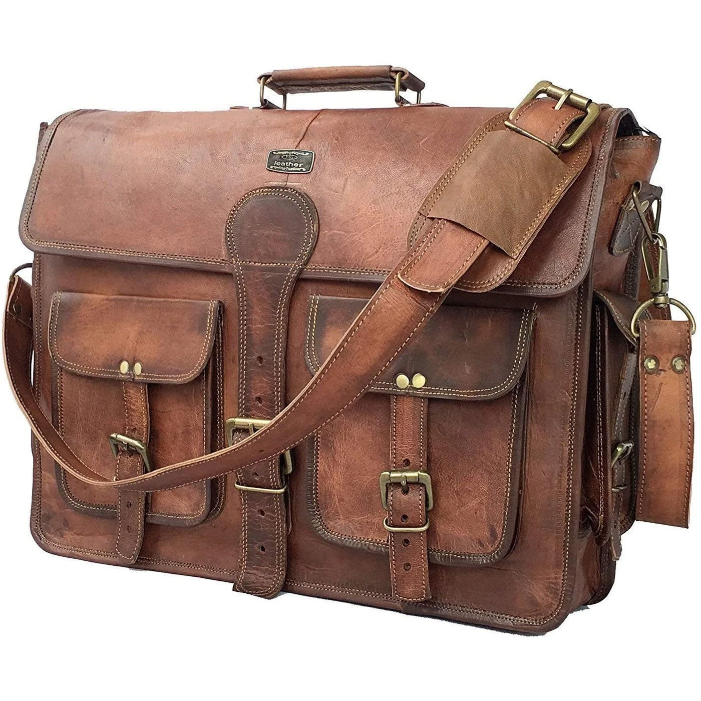 Carter Genuine Leather Messenger Bag