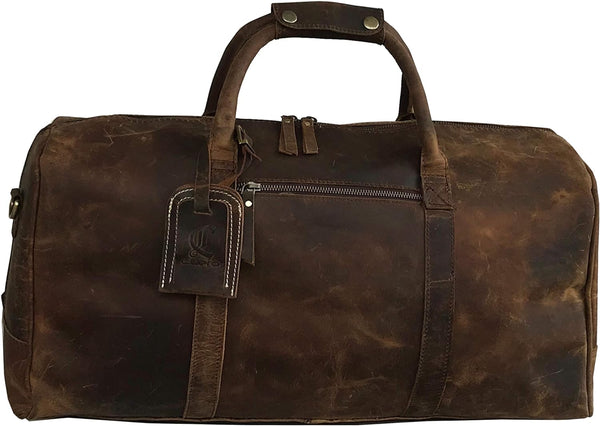 Buy Classic Leather Duffle Bags Online | Authentic Leather Duffle Bags ...