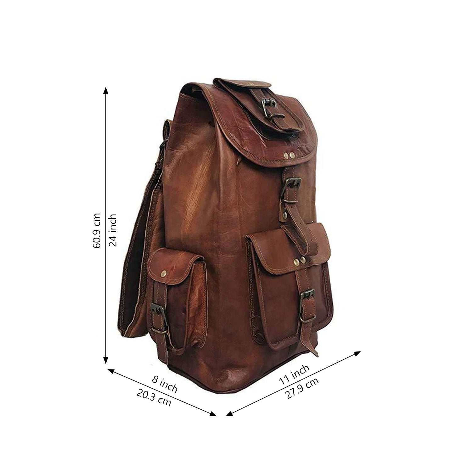 Artisan Leather Backpack for Men