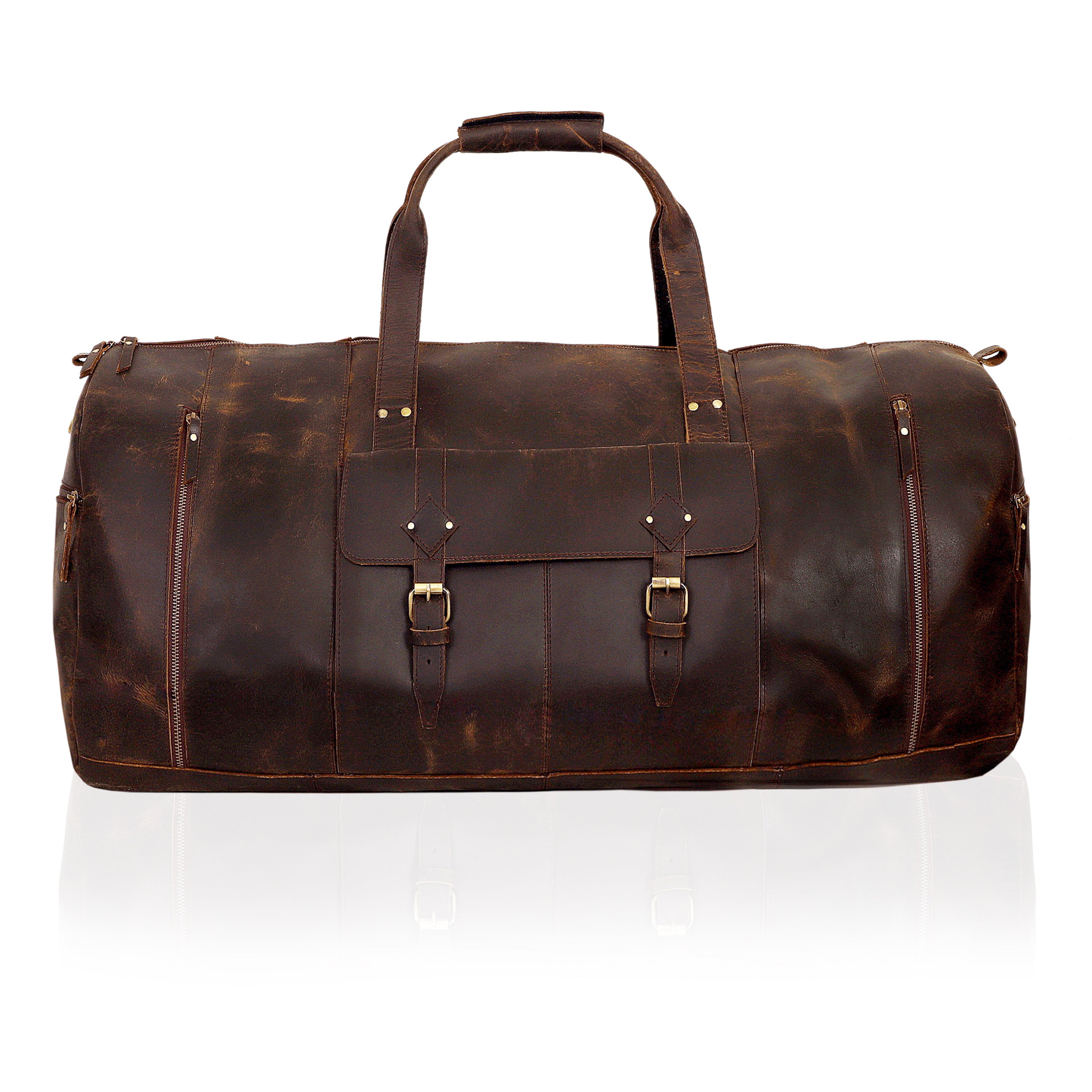 Leather Weekender Bag