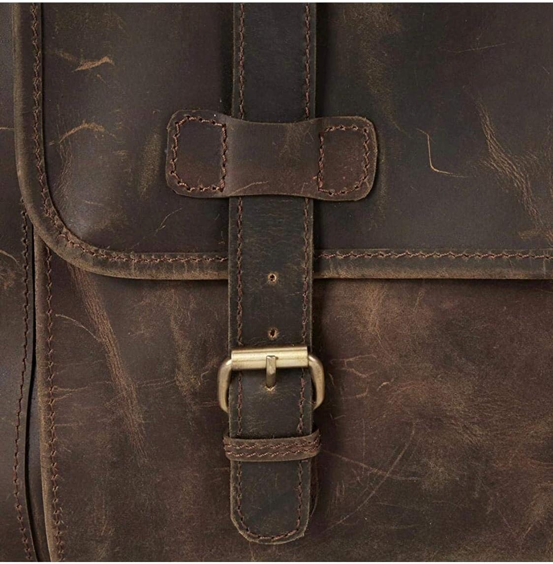 Classic Genuine Leather Duffel: Your Perfect Travel and Gym Companion for Men and Women - Vintage Leather Bag - Vintage Leather Duffel Bag (Available in 3 Sizes - 20" , 24" , 28" inches)