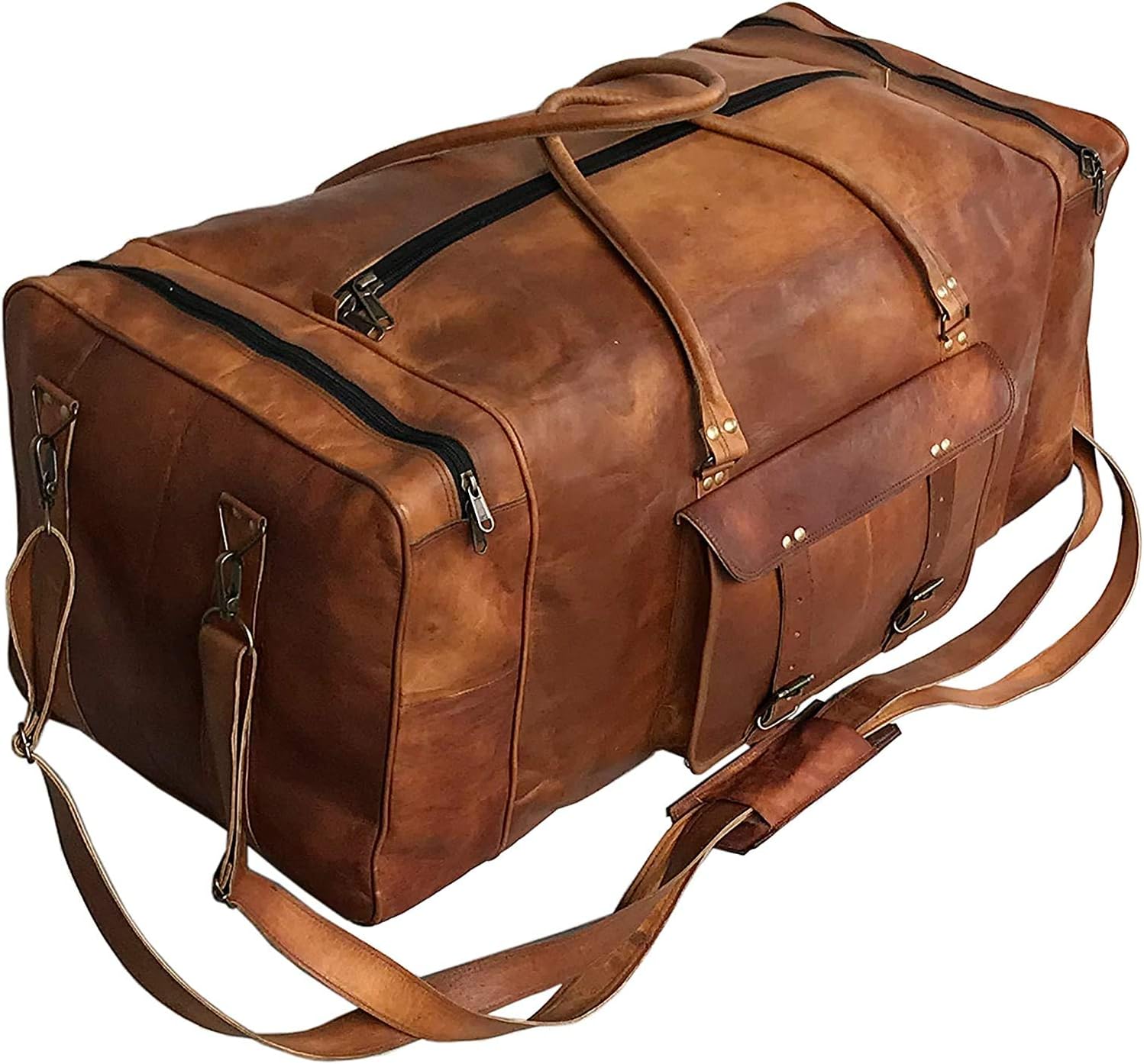 Iconic Leather Duffel Bag