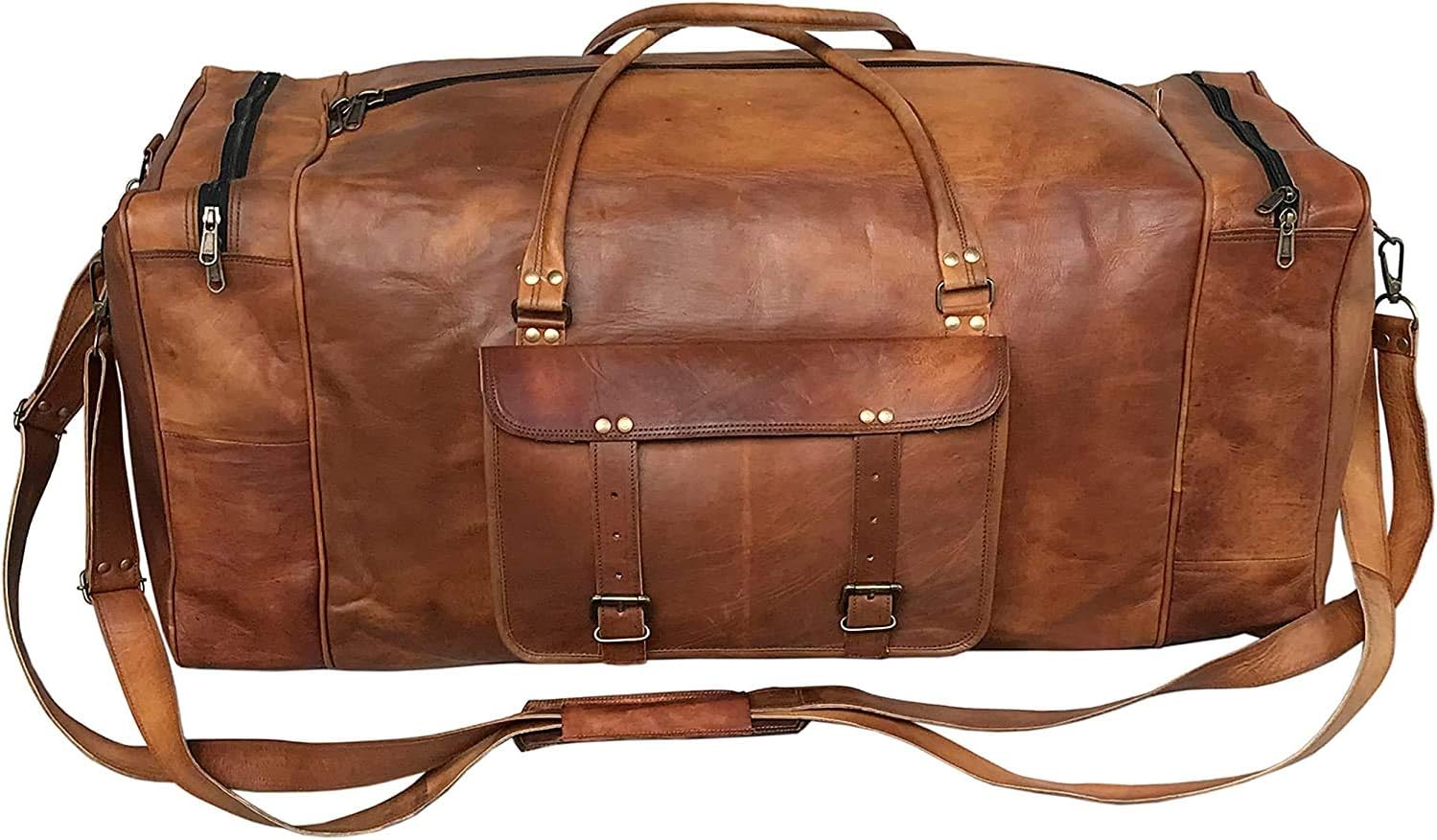 Iconic Leather Duffel Bag