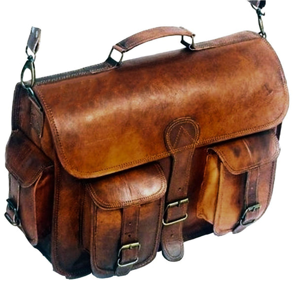 Two Pocket Leather Bag