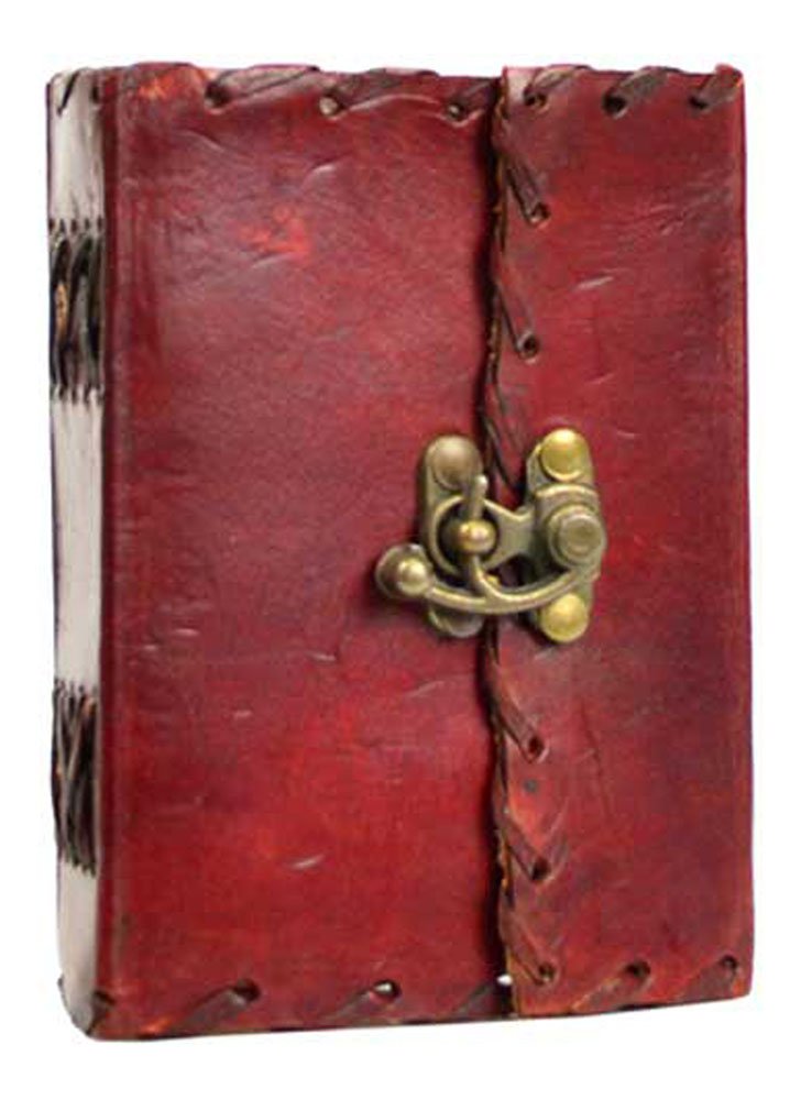 Small 1842 Poetry Leather Blank Book - cuerobags