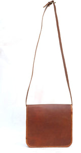11 inch Small Handmade Crossbody Shoulder Leather Bag