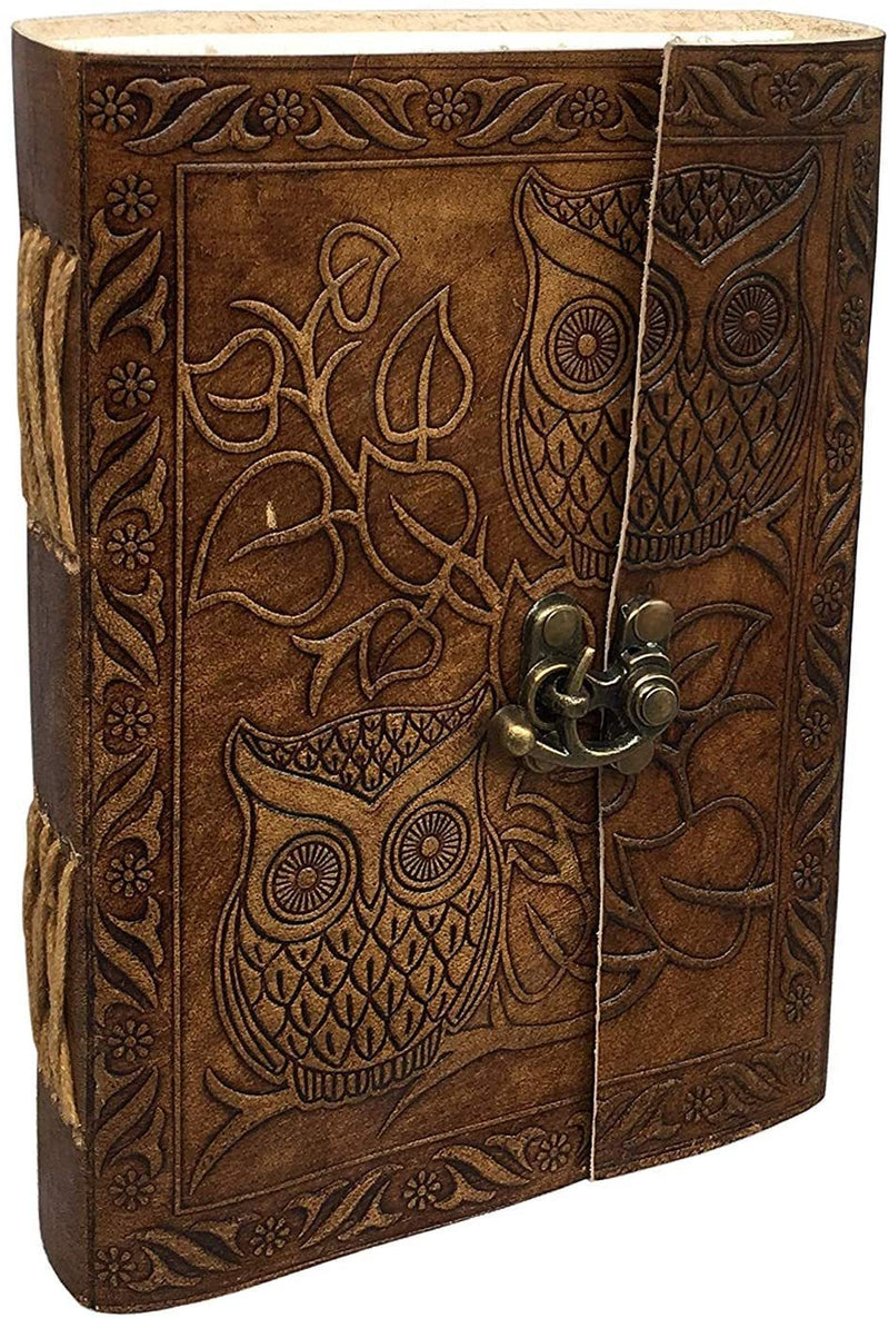 leather journal notebook | leather journal with lock