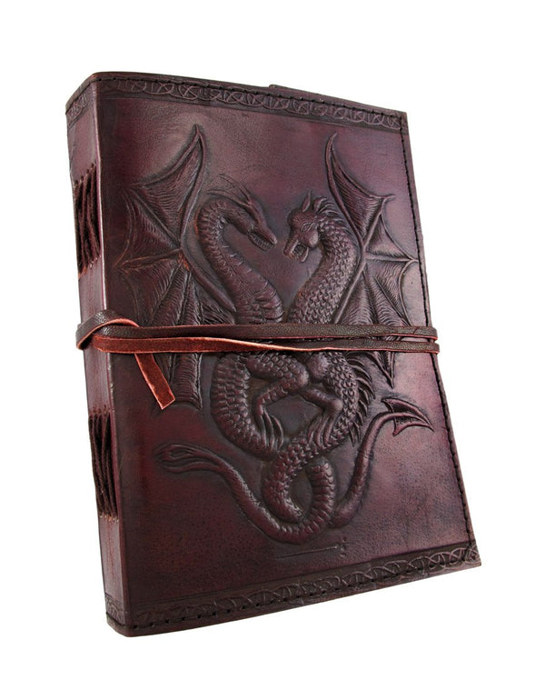 Embossed leather journal | custom leather notebooks