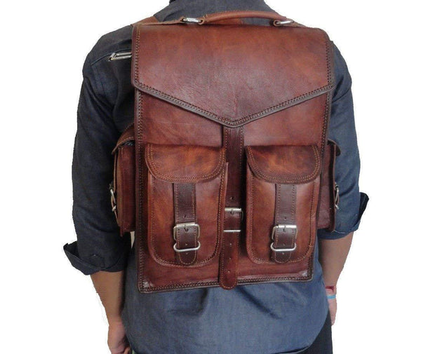 Leather bags for men | vintage leather suitcase