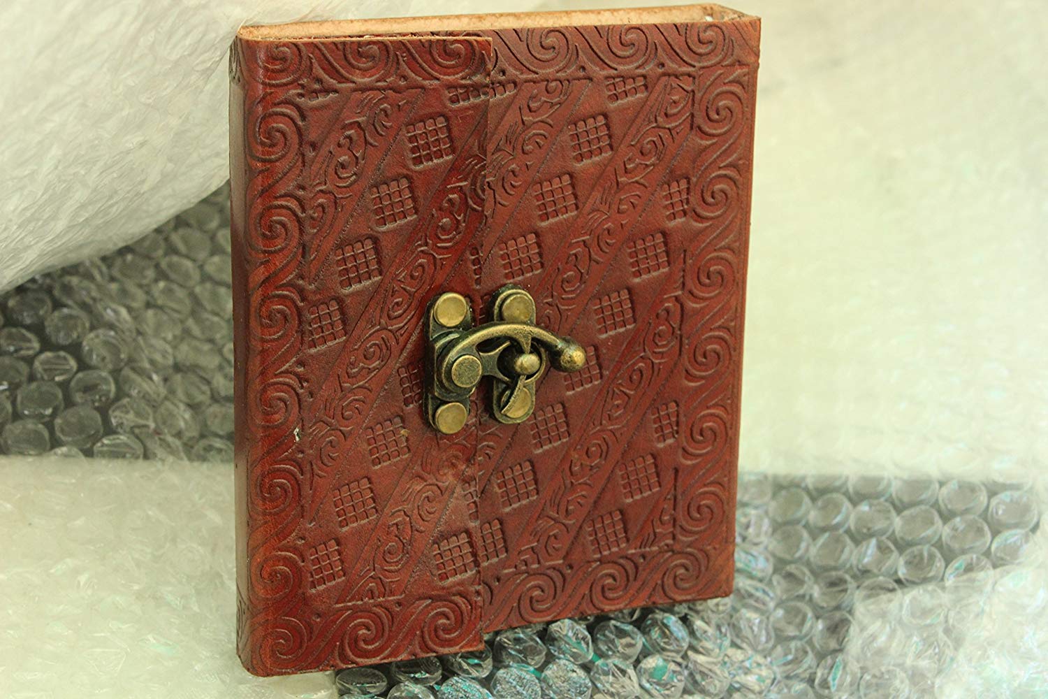 Cuero brown vintage leather tree of life journal notebook for writing leather diary handmade leather journal - cuerobags