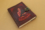 Cuero diary notebook handmade medium vintage leather journal diary men & women - cuerobags