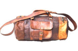 24" Brown Leather Harrison Travel Bag - cuerobags