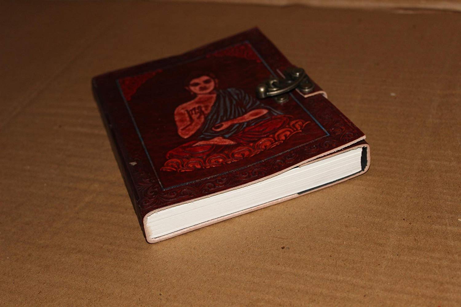 Cuero diary notebook handmade medium vintage leather journal diary men & women - cuerobags