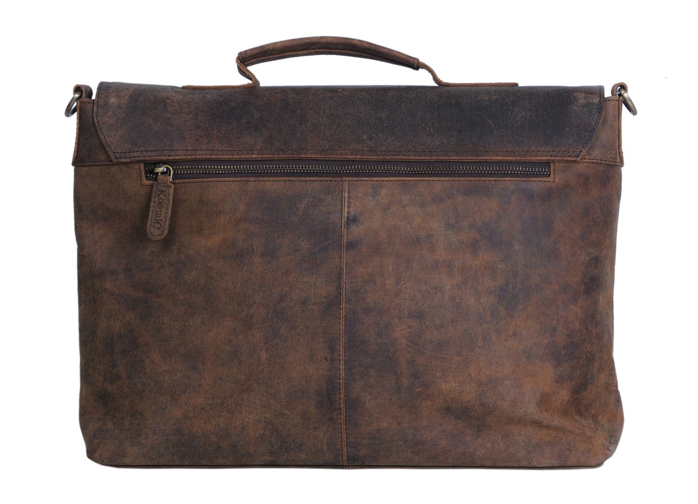Cuero 18 Inch Retro Buffalo Hunter Leather Laptop Messenger Bag Office Briefcase College Bag For Women - cuerobags