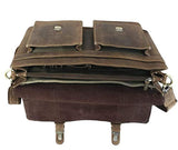 Leather Laptop Messenger Bag Vintage B07MCJ7CSC